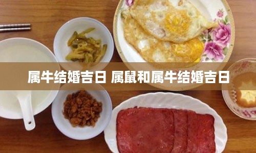 属牛结婚吉日 属鼠和属牛结婚吉日