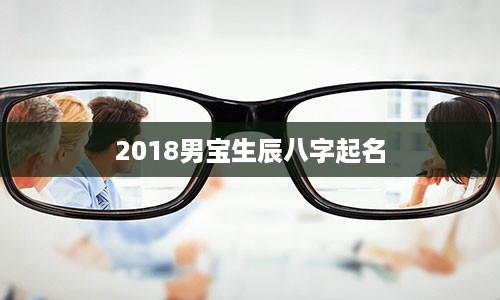 2018男宝生辰八字起名