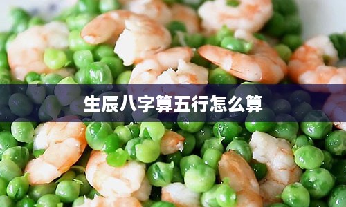 生辰八字算五行怎么算