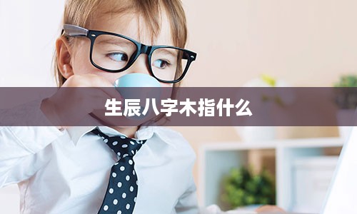 生辰八字木指什么