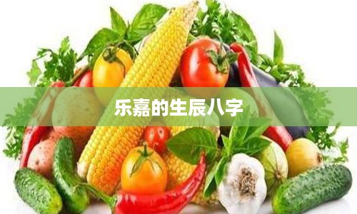 乐嘉的生辰八字