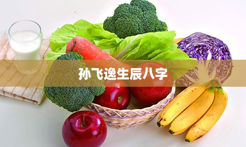 孙飞逸生辰八字