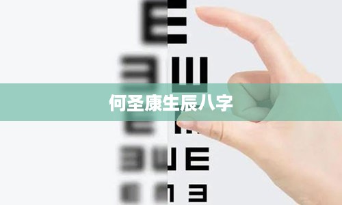 何圣康生辰八字