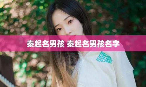 秦起名男孩 秦起名男孩名字