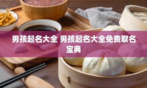 男孩起名大全 男孩起名大全免费取名宝典