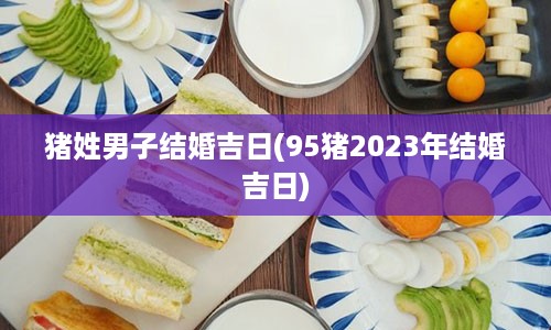 猪姓男子结婚吉日(95猪2023年结婚吉日)