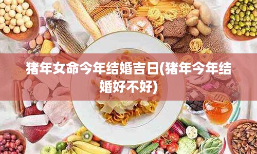 猪年女命今年结婚吉日(猪年今年结婚好不好)