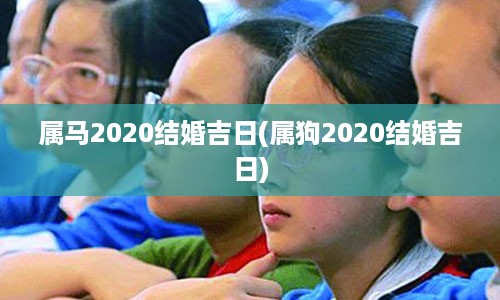 属马2020结婚吉日(属狗2020结婚吉日)