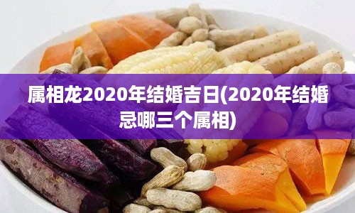 属相龙2020年结婚吉日(2020年结婚忌哪三个属相)