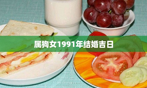 属狗女1991年结婚吉日