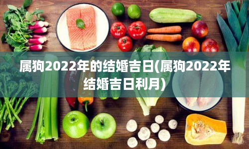 属狗2022年的结婚吉日(属狗2022年结婚吉日利月)